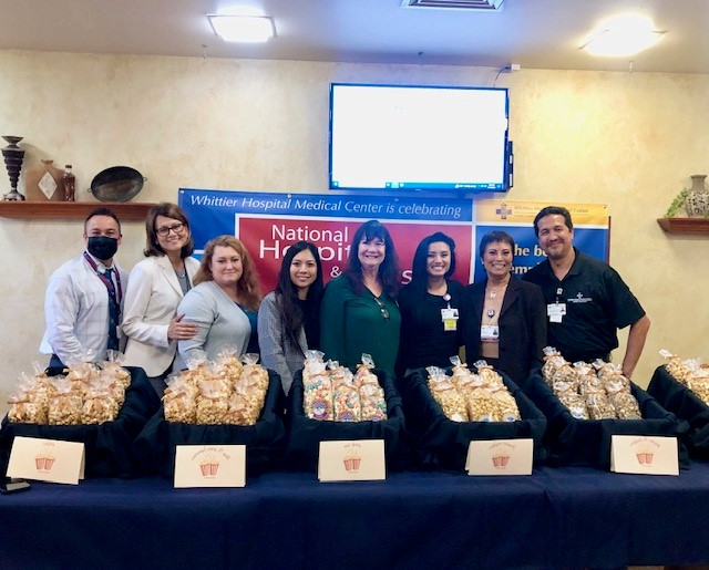 Image of Nurses Celebrating National Nurses and Hospital Week.